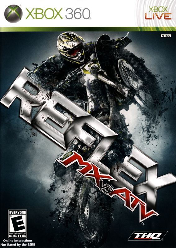 MX vs. ATV Reflex box art for Xbox 360